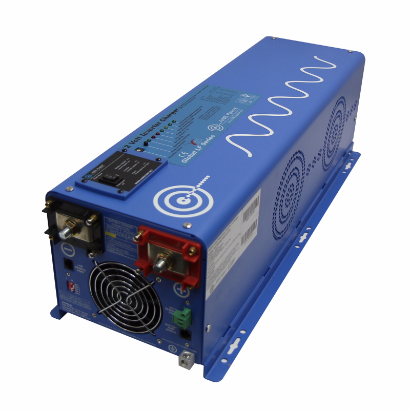 AIMS Power 4000 Watt Pure Sine Inverter Charger 12Vdc / 120Vac Input & 120/240Vac Split Phase Output
